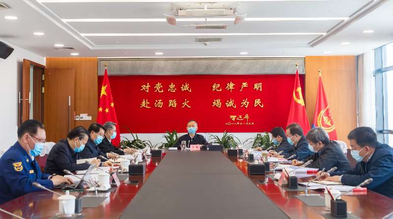 鸡巴操逼电影视频黄明在应急管理部党委会上强调 着力加强党委班子自...